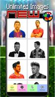 Football Logo Coloring: Color By Number-Pixel Art capture d'écran 1