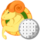 Horoscope Zodiac Coloring By Number-Pixel Art ikona
