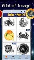 Horoscope Zodiac Coloring By Number-Pixel Art screenshot 1