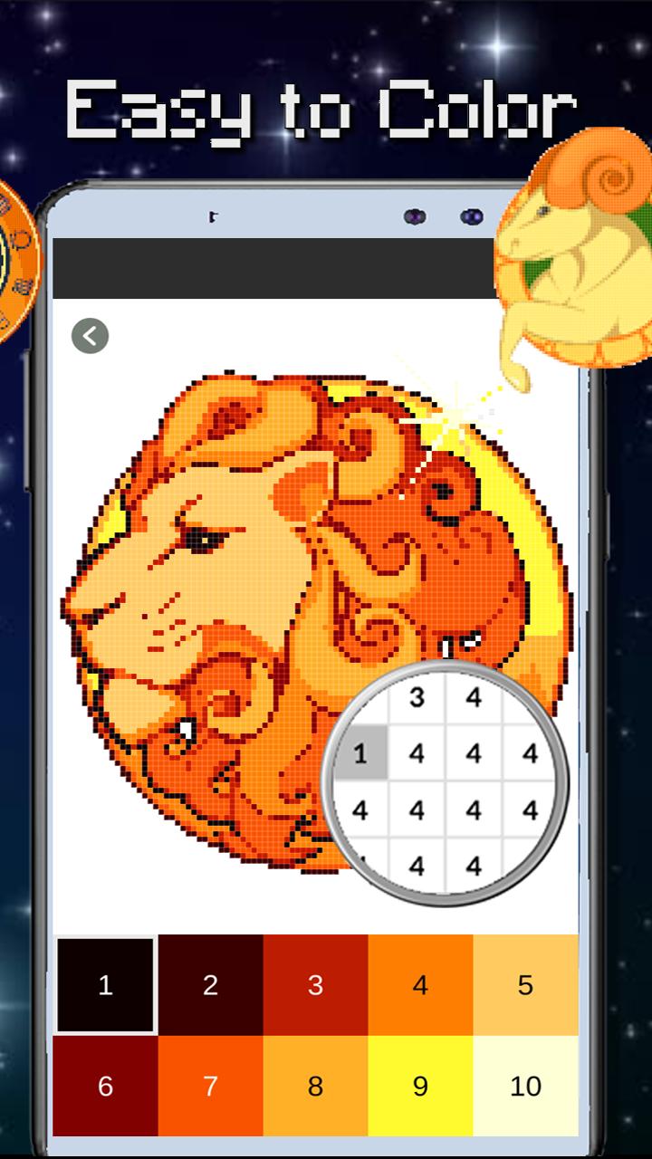 Download Horoscope Zodiac Coloring By Number-Pixel Art for Android - APK Download