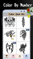 Tattoo Coloring : Color By Number-Pixel Art Affiche