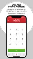 White - calling & send airtime पोस्टर