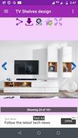 TV Shelves Design Gallery ảnh chụp màn hình 3