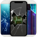 Cracked Screen Wallpaper | Prank Screen Background