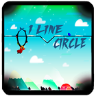 One Line Circle,Ring - Wire-loop Game,Hoop Rush icône