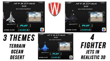 Jet Racing 3D capture d'écran 1