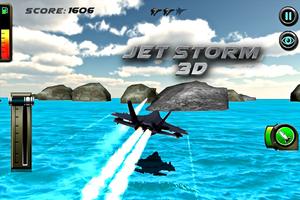 Jet Storm - 3D capture d'écran 2