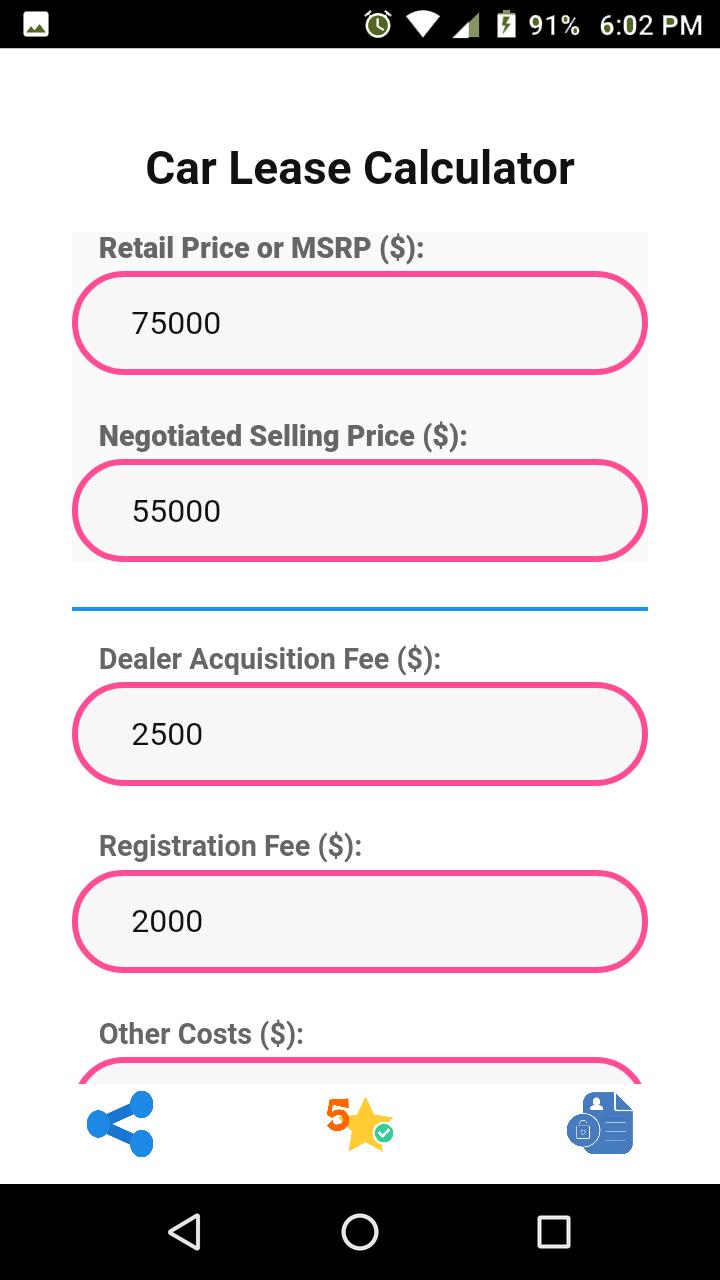 Car Lease Calculator >> Car Lease Calculator For Android Apk Download Car Lease Calculator >> Car Lease Calculator For Android Apk Download