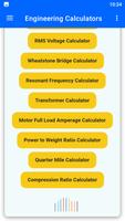 Engineering Calculators ảnh chụp màn hình 1