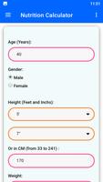 Nutrition Calculator الملصق