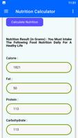 Nutrition Calculator screenshot 2
