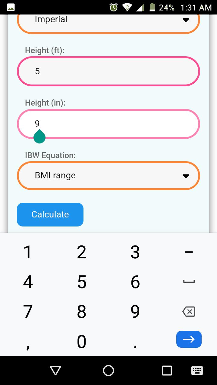 Ideal Body Weight Calculator for Android - APK Download