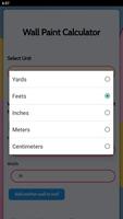 Wall Paint Calculator ảnh chụp màn hình 1