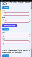 Wall Paint Calculator ảnh chụp màn hình 2