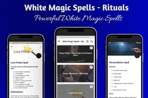 White Magic Spells - Rituals Affiche