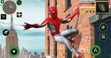 Spider Rope Superhero Fighting پوسٹر