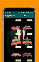 Happy New Year & Christmas Stickers WAStickersApps syot layar 1