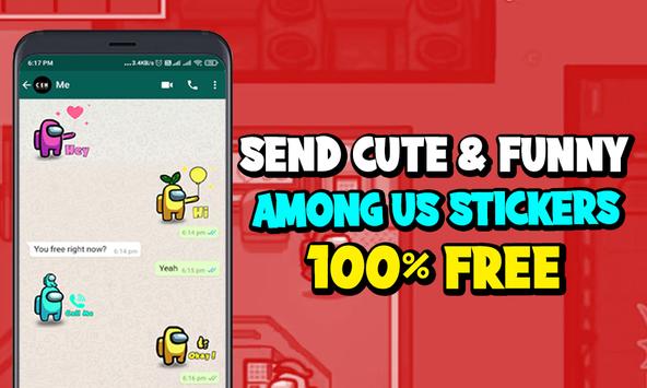 Among Us English Chat Stickers Wastickerapps For Android Apk Download