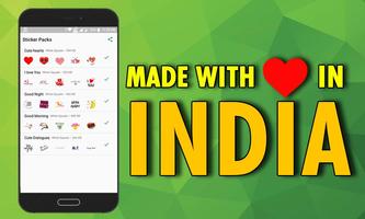 Love Stickers : WAStickersApp पोस्टर