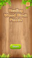 Poster Healing Wood Block Travel