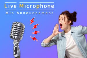 Phone Microphone - Announcement Mic Affiche