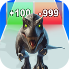 Dinosaur Battle: Merge & Fight آئیکن
