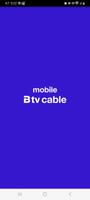 mobile B tv cable الملصق