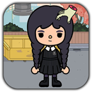 Toca Wednesday Boca Wallpaper APK