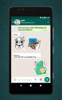 Free Messenger Whats Stickers New اسکرین شاٹ 3