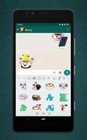 Free Messenger Whats Stickers New پوسٹر