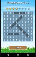 Math cachés puzzle Affiche