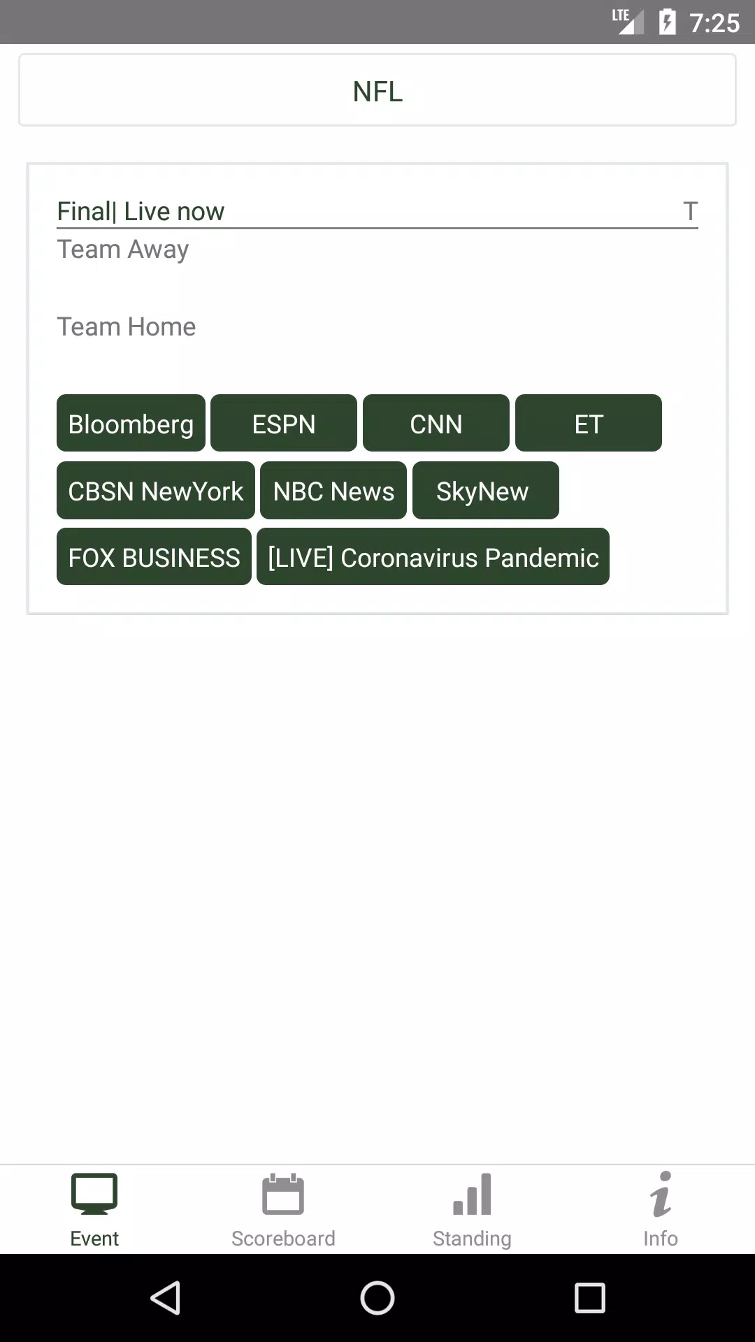Watch NFL Live Football Stream for FREE for Android - APK Download