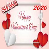 Valentine’s Day Greeting Card Wishes 2020 icône