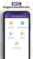 WIC Program Benefits Info الملصق