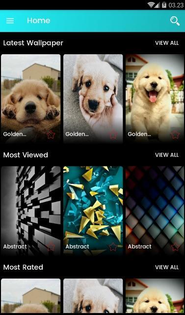 Android 用の ゴールデンレトリーバーの子犬の壁紙 Apk をダウンロード
