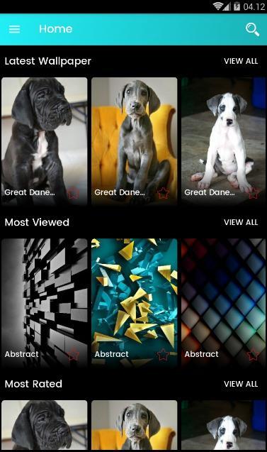 Descarga de APK de Fondo de Pantalla de Great Dane Puppies para Android