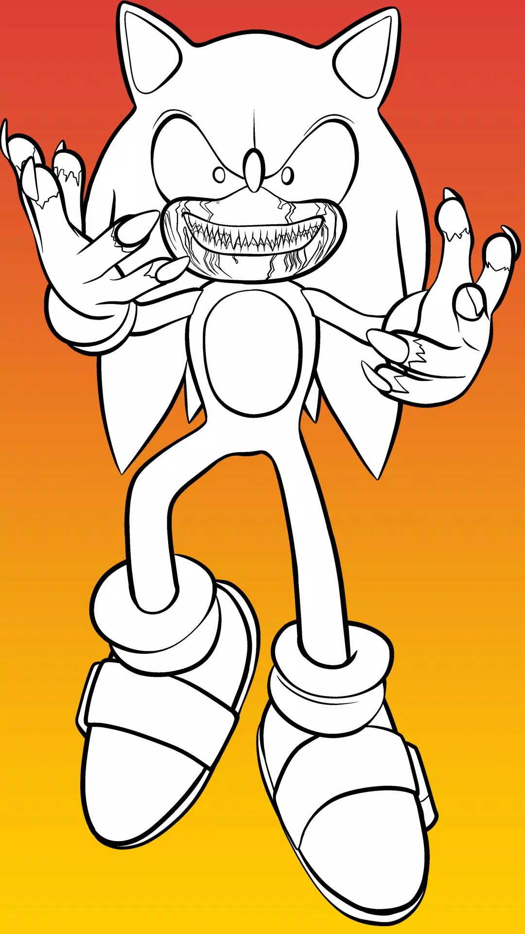 meu desenho do sonic. EXE