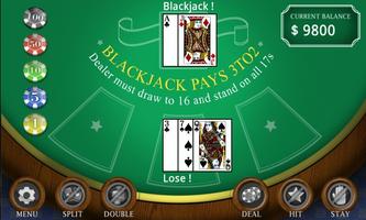 Blackjack تصوير الشاشة 1