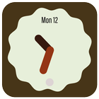 Android 12 & iOS 14 Clock Widgets آئیکن