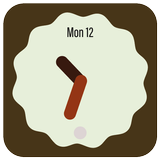 Android 12 & iOS 14 Clock Widgets آئیکن