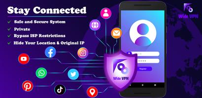 Wide VPN اسکرین شاٹ 2