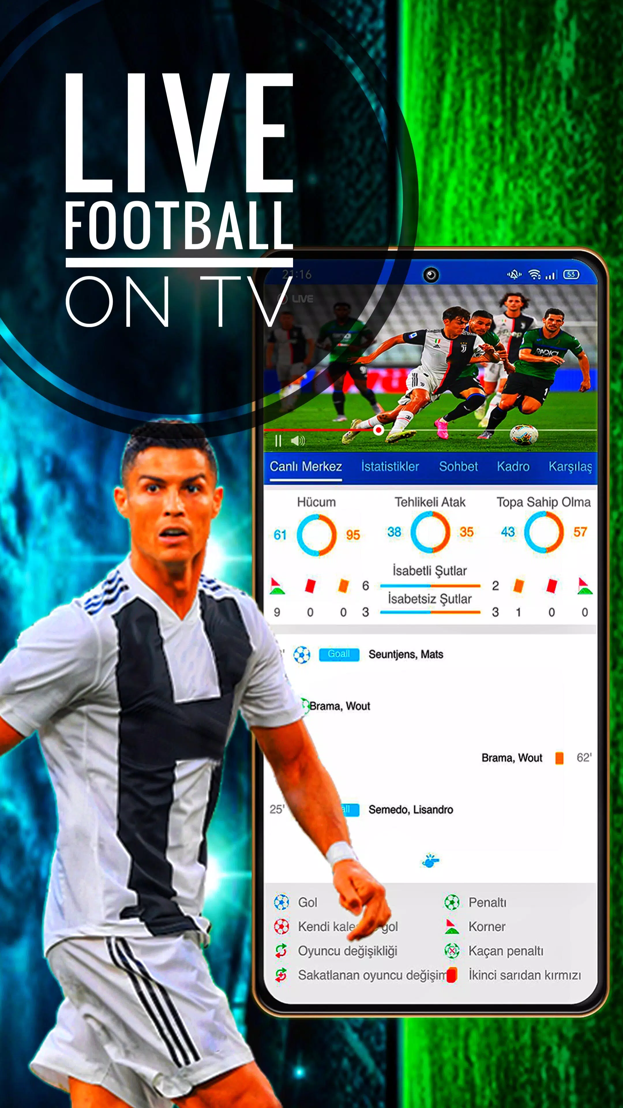 Live football TV for Android - APK Download