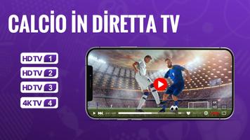 Poster Calcio in diretta TV