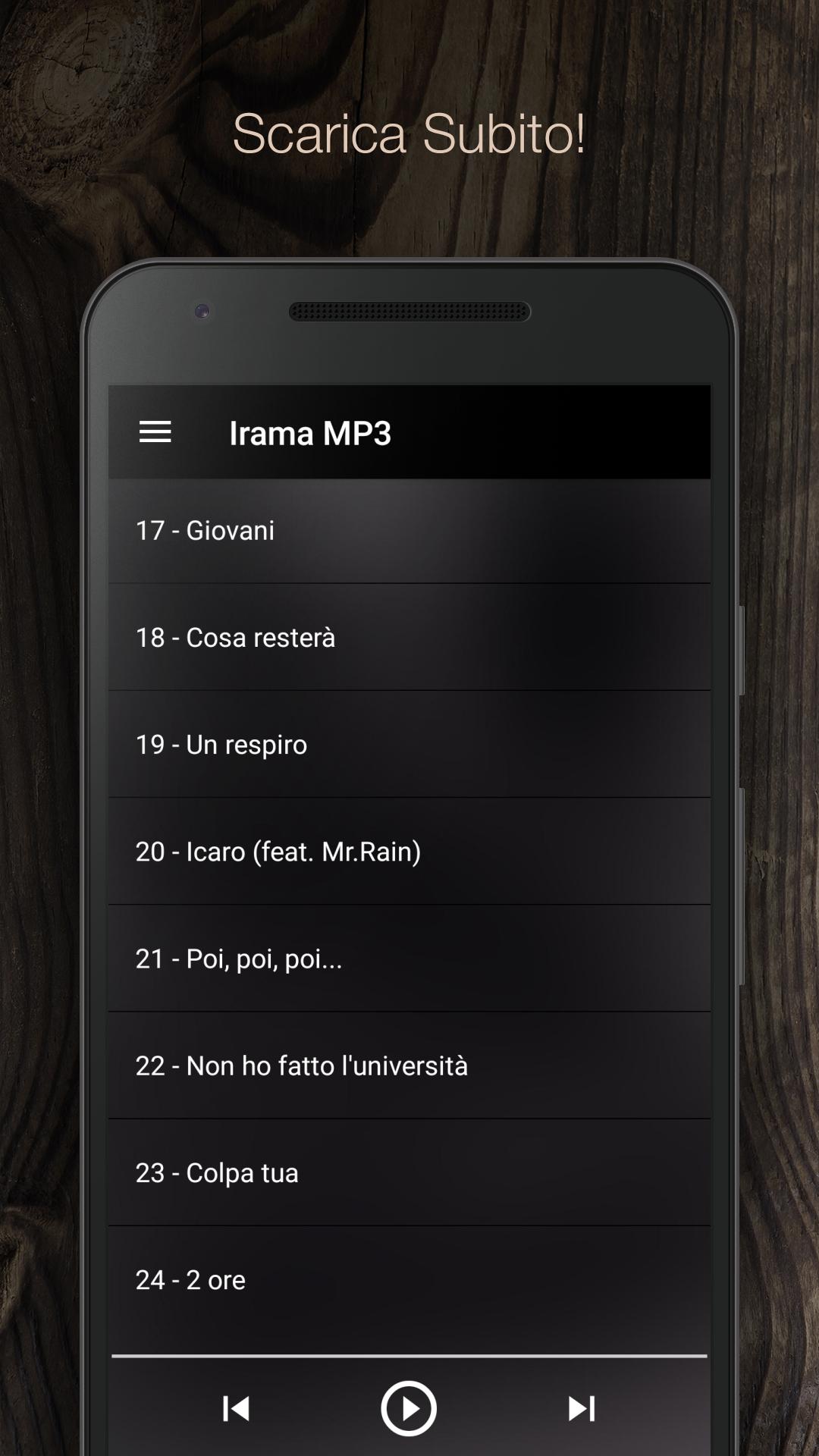 IRAMA NERA SCARICARE