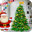 Drzewko świąteczne Dekoracja aplikacja