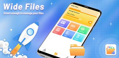 Wide Files Manager ภาพหน้าจอ 1