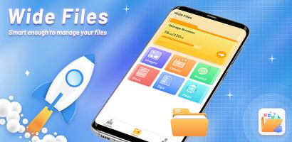 Wide Files Manager screenshot 1