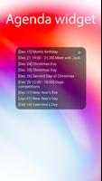 Mature Calendar Widget captura de pantalla 1