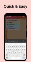 Basit liste widget'ı Ekran Görüntüsü 1