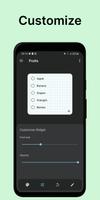Basit liste widget'ı Ekran Görüntüsü 3